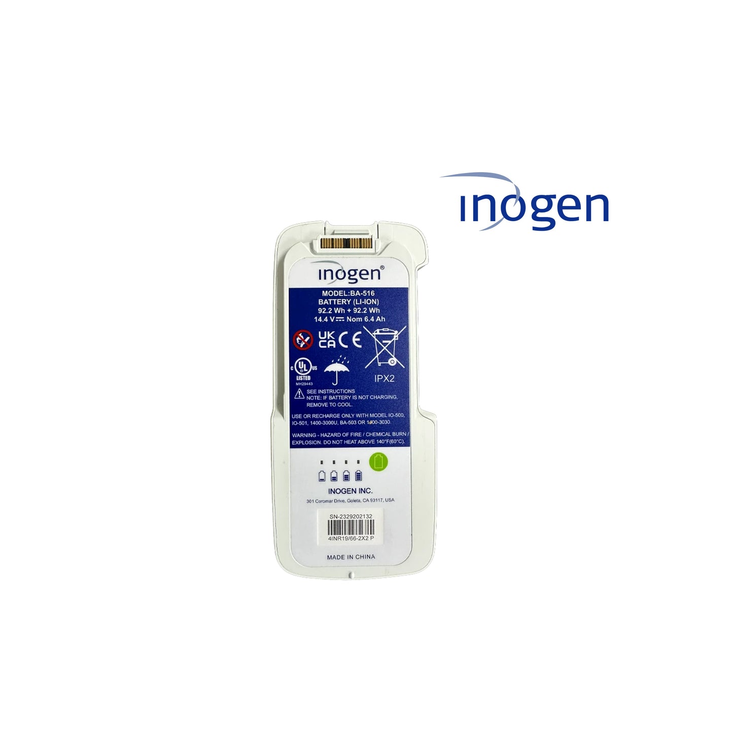 Inogen Rove 6 Spare Battery (8-Cell Standard or 16-Cell Extended)