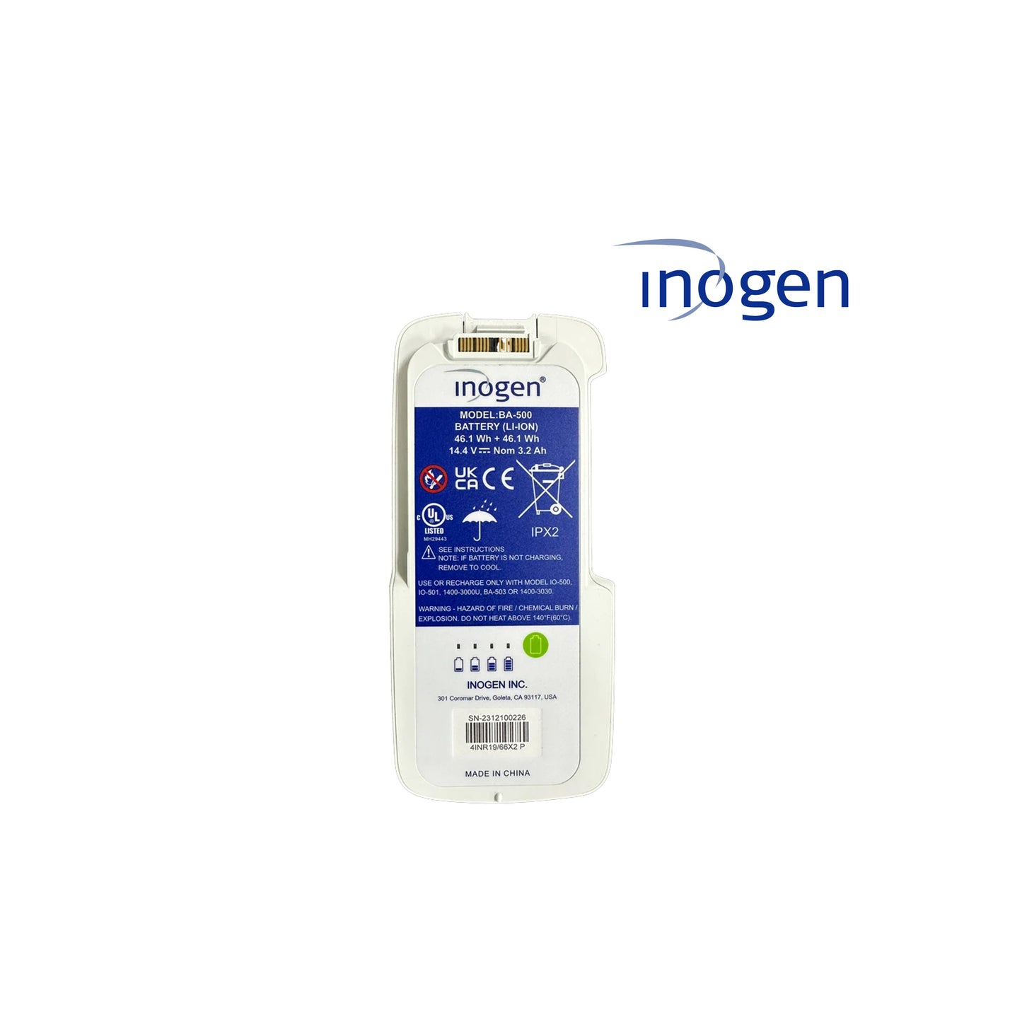 Inogen Rove 6 Spare Battery (8-Cell Standard or 16-Cell Extended)